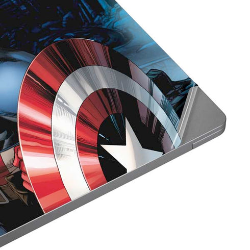 Marvel Captain America Portrait Universal Laptop 12in (9.8 x 6.8in) Skin